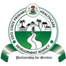 The Edo State Primary Health Care Development Agency (EDSPHCDA) logo